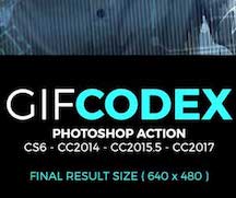 GraphicRiver - Gif Codex Photoshop Action - 19859334 Download Free